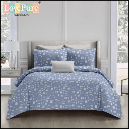 BOUTIQUE PREMIUM HEAVY COTTON KING SIZE BEDSHEET WITH 2 PILLOW COVERS