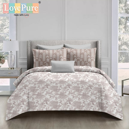 BOUTIQUE PREMIUM HEAVY COTTON KING SIZE BEDSHEET WITH 2 PILLOW COVERS
