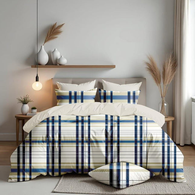 GEMS FLAT DOUBLE PREMIUM 90*100 BEDSHEET SET(1+2) WITH 2 PILLOW COVERS