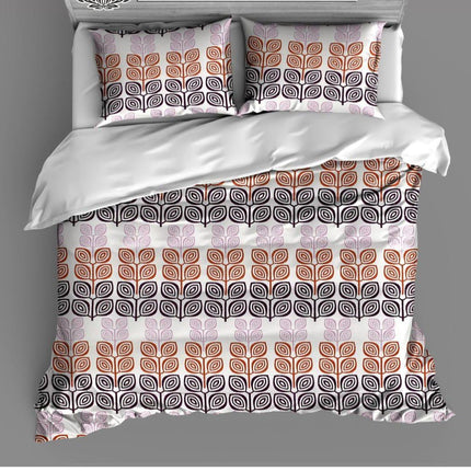 GEMS FLAT DOUBLE PREMIUM 90*100 BEDSHEET SET(1+2) WITH 2 PILLOW COVERS
