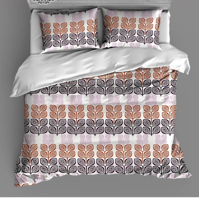 GEMS FLAT DOUBLE PREMIUM 90*100 BEDSHEET SET(1+2) WITH 2 PILLOW COVERS