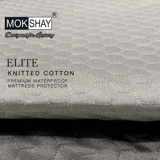ELITE PREMIUM WATERPROOF QUILTED MATTRESS PROTECTOR KING SIZE 360° ELASTIC FITTED MATTRESS PROTECTOR (72*78*12INCHES fits upto 11 inches mattresses for both king and queen size beds)