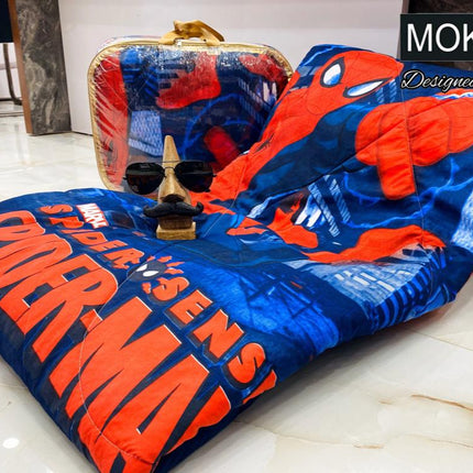 KID'S PREMIUM ULTRASOFT SINGLE BED (60*90) COMFORTER WITH BAG