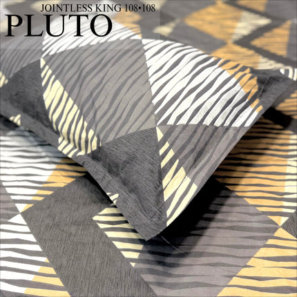 PLUTO KINGSIZE PREMIUM 108*108 BEDSHEET SET(1+2) WITH 2 PILLOW COVERS (BEST SELLING)