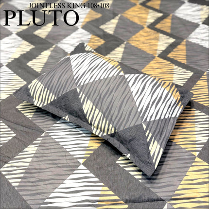 PLUTO KINGSIZE PREMIUM 108*108 BEDSHEET SET(1+2) WITH 2 PILLOW COVERS (BEST SELLING)