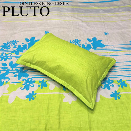 PLUTO KINGSIZE PREMIUM 108*108 BEDSHEET SET(1+2) WITH 2 PILLOW COVERS (BEST SELLING)