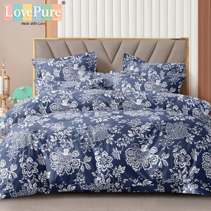 PLUTO KINGSIZE PREMIUM 108*108 BEDSHEET SET(1+2) WITH 2 PILLOW COVERS (BEST SELLING)