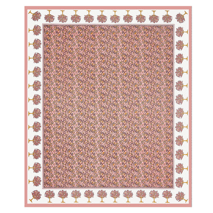 KHOOBSURAT 300TC PURE COTTON KINGSIZE BEDSHEET WITH 2 PILLOW COVER