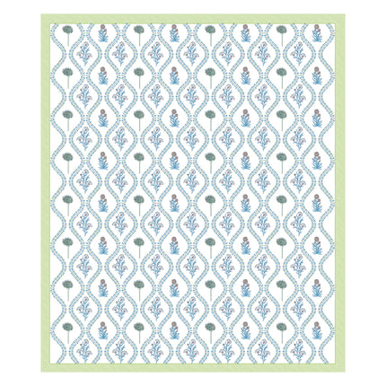 AANGAN 300TC PURE COTTON KING SIZE BEDSHEET WITH 2 PILLOW COVERS