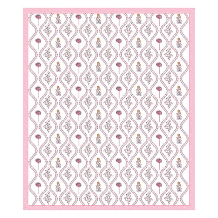 AANGAN 300TC PURE COTTON KING SIZE BEDSHEET WITH 2 PILLOW COVERS